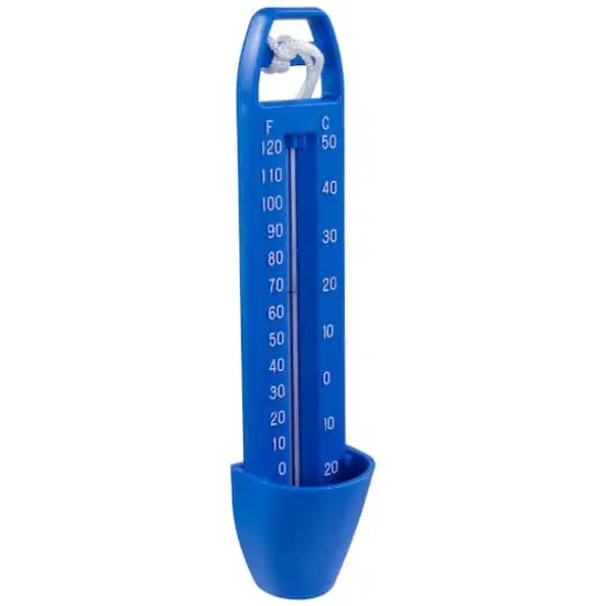 6.5" Easy Read Swimming Pool Thermometer with Cord {4}