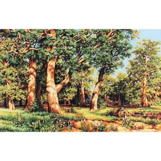Luca-s The Oak Grove Counted Cross Stitch Kit {1}