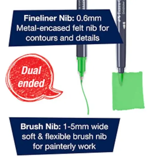 Faber-Castell&reg; Graphic Novel Goldfaber Sketch Markers {3}