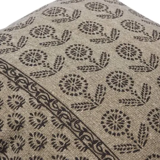 Hello Honey&reg; 20" Square Floral Fields Pillow Cover Green {3}