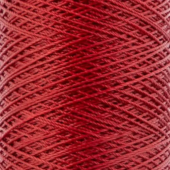Gudebrod 0.015" 3 Ply Waxed Thread, 500ft. Red {4}