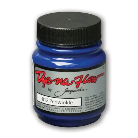 Jacquard Dye-Na-Flow Fabric Color, 2.25oz. Periwinkle {1}