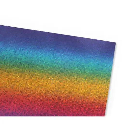 PA Vinyl Iron-On Sparkle Vinyl, Rainbow {3}