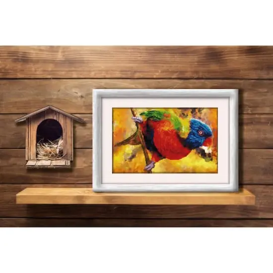Diamond Dotz&reg; Rainbow Perch Diamond Painting Kit {5}