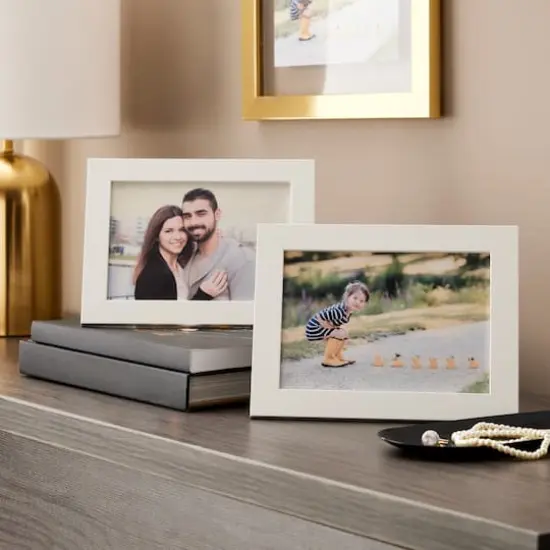 2 Pack Logan Tabletop Frames by Studio D&eacute;cor&reg; White {3}