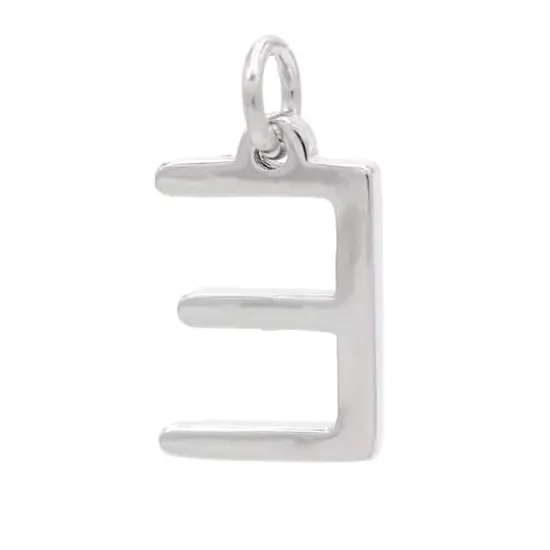 Sterling Silver Alphabet Charm by Bead Landing&trade; E {5}