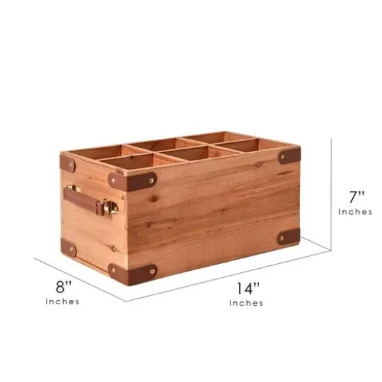 American Art Decor Grand Ole Opry Wildhorse Saloon Wood Beverage Crate - 14.96" x 7" {7}