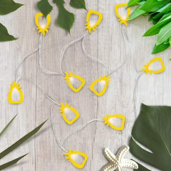 10ct. LED Pineapple Fairy Lights Set {3}