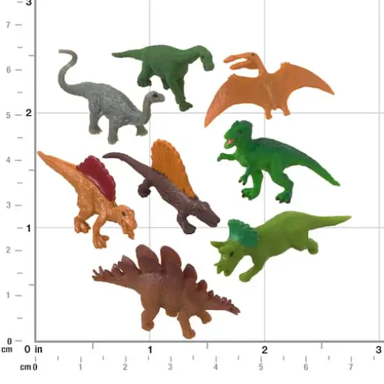 Safari Ltd&reg; Good Luck Minis&reg; Dino Fun Pack {4}