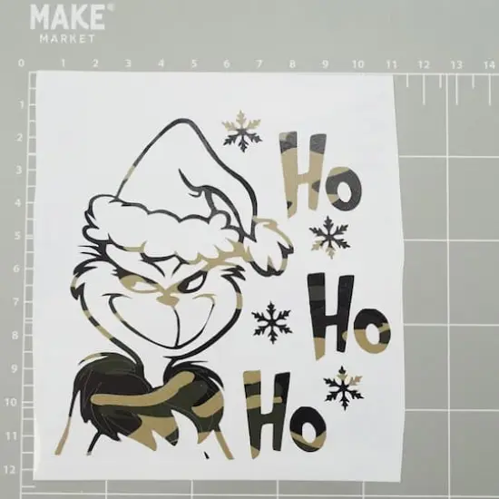 Camouflage Pattern Permanent Vinyl by Make Market&reg; {5}