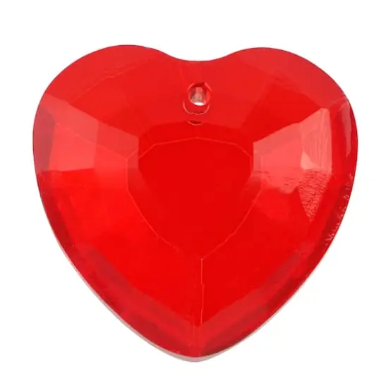 Faceted Glass Rhinestone Pendant Bead Mix by Bead Landing™ Red {3}