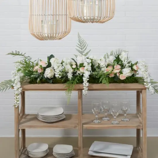 FloraCraft&reg; FloraFōM&reg; 35.75" x 2" x 2.75" Green D&eacute;coBar&trade; Foam Blocks, 2ct. {9}