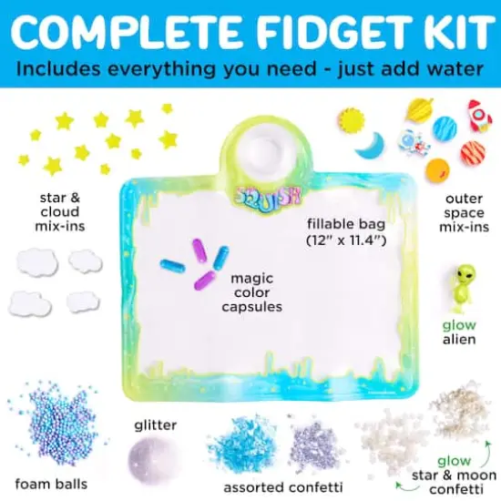 Creativity for Kids® Super Squish Outer Space Fidget Bag Kit {3}