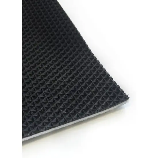 FloorPops Bones Black & White Washable Felt Floor Mat, 18" x 30" {6}