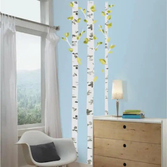 RoomMates Birch Trees Peel & Stick Wall Decals {5}
