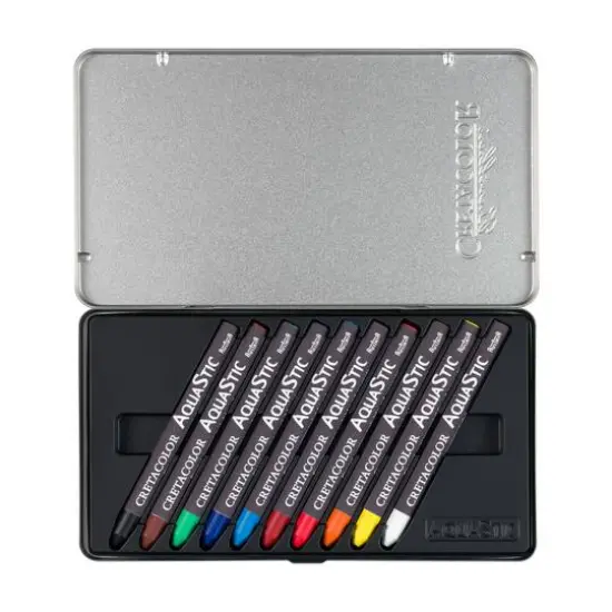 Cretacolor&reg; 10 Color AquaStic Oil Pastel Set {3}