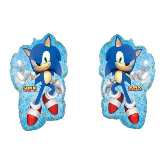 SuperShape&trade; 30" Sonic the Hedgehog 2 Foil Balloon {1}