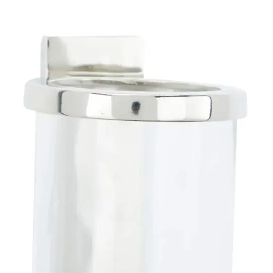 Silver Aluminum Contemporary Wall Sconce, 16" x 5" x 7" {5}