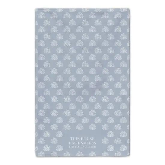 Endless Laughter & Love Tea Towel Set Blue {5}
