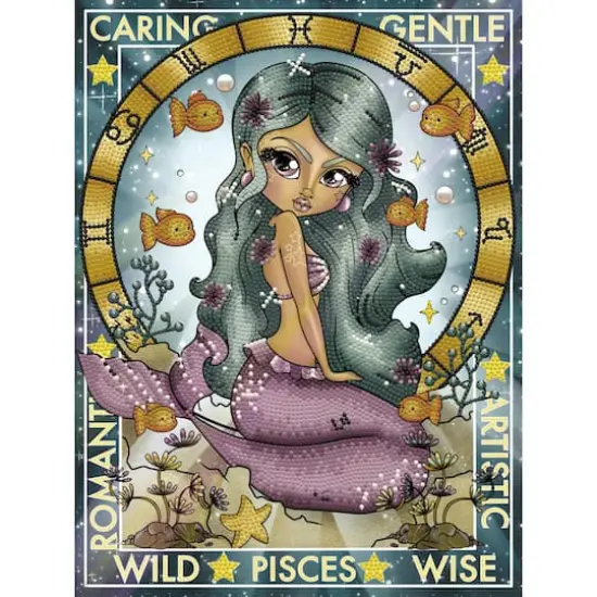 Diamond Dotz&reg; Pisces Diamond Painting Kit {1}