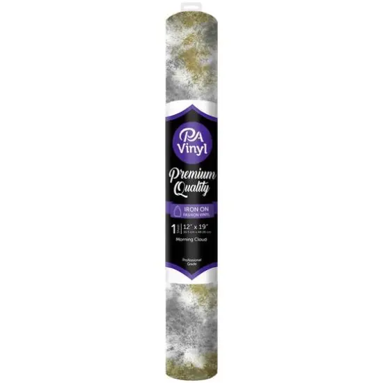 PA Vinyl Morning Cloud Print Iron On Vinyl {3}