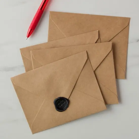 4.6" x 5.75" Kraft Envelopes, 50ct. by Recollections&trade; {3}