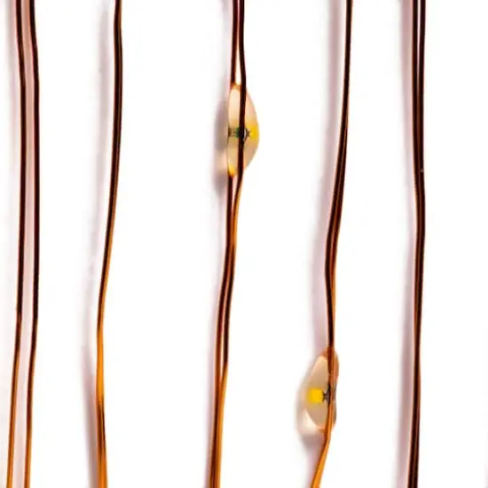 40ct. Warm White Copper Wire LED String Lights by Ashland® {4}