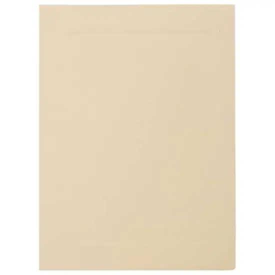 Strathmore A6 Ivory with Woven Panel Foldover Cards {3}