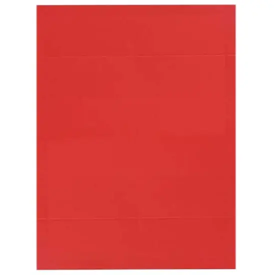 JAM Paper Printable Place Cards, 12ct. Bright Hue Red {6}