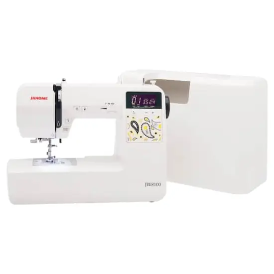 Janome JW8100 Computerized Sewing Machine with 100 Stitches {7}