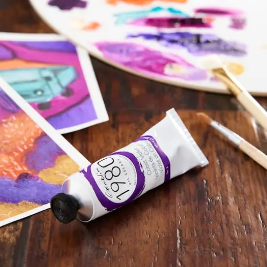 Gamblin 1980 Oil Color, 37mL Cobalt Violet {3}