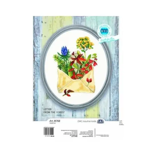 RTO Letter from the Forest Cross Stitch Kit {3}