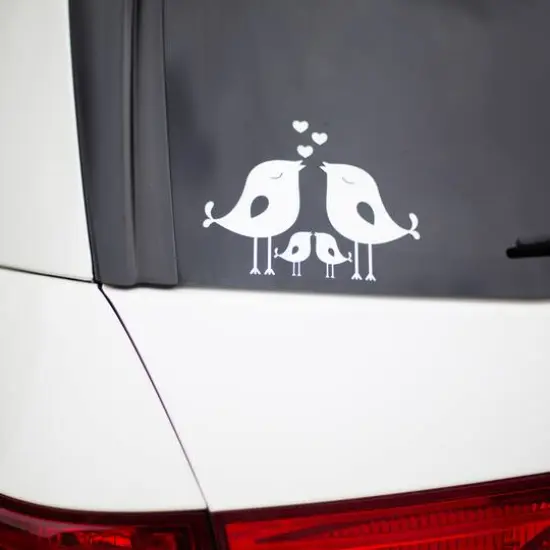 Silhouette&reg; 9'' White Glossy Vinyl {3}