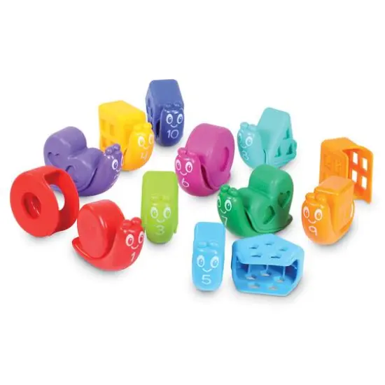 Learning Resources Snap-N-Learn Shape Snails {3}
