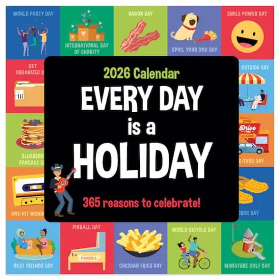 2026 Every Day's A Holiday Mini Calendar {1}