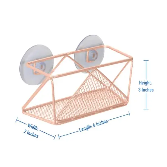 Kitchen Details 6" Geode Sponge Holder Copper {6}