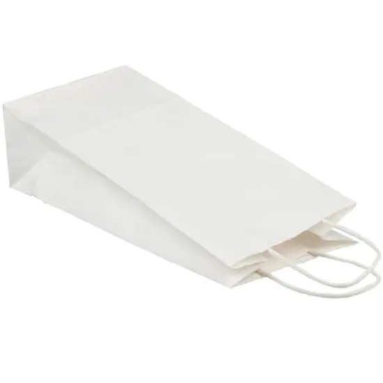JAM Paper White Kraft Paper Wine Gift Bag, 100ct. {4}