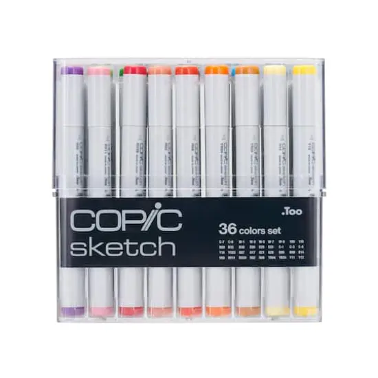 Copic&reg; Sketch 36 Piece Manga Illustration Set {1}