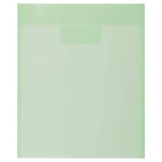 JAM Paper Assorted Plastic Tuck Flap Closure 9.875" x 11.75" Envelopes, 6ct. {5}