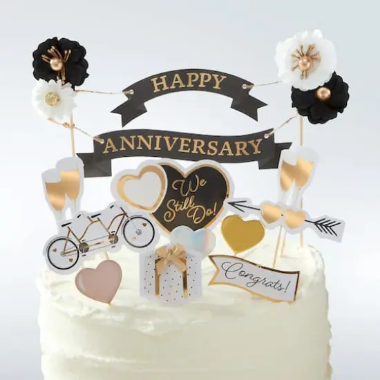 Happy Anniversary Cake Topper Set by Celebrate It&trade; {3}
