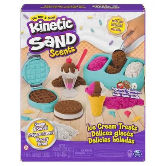 Kinetic Sand&trade; Ice Cream Treats Scented Playset {9}
