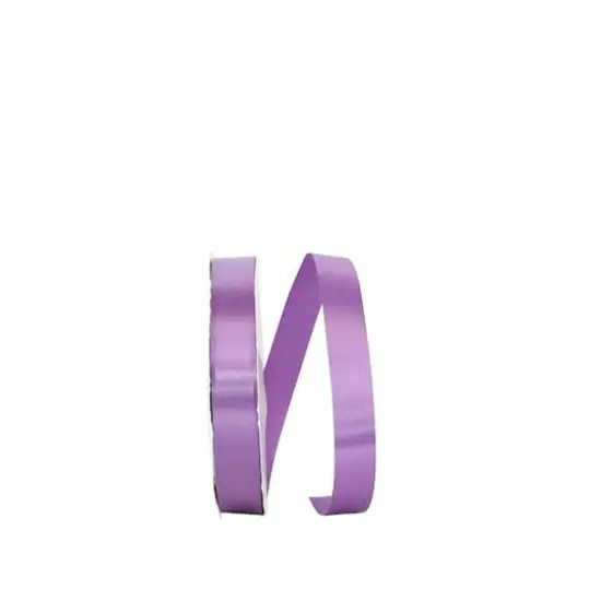 JAM Paper 7/8" x 100yd. Single Face Satin Allure Ribbon Amethyst {1}