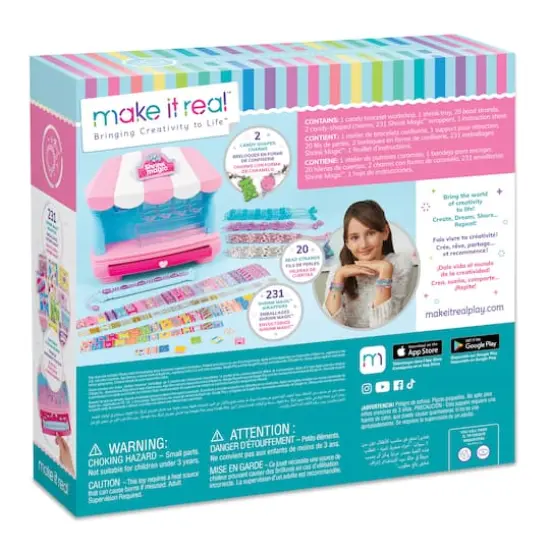 Make It Real&trade; Shrink Magic&trade; Candy Shop Bracelet Kit {9}