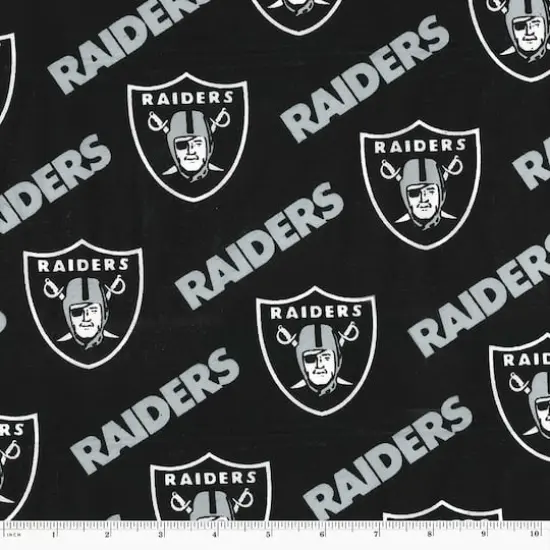 NFL Las Vegas Raiders Cotton Fabric {3}