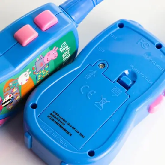 Peppa Pig Walkie Talkies with Built-in Flashlight {3}