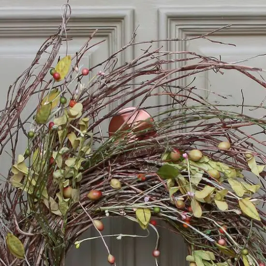 Haute Decor Attract&trade; Brushed Copper Magnetic Wreath Hanger, 2ct. {3}