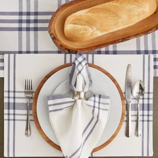 DII&reg; French Blue Home Sweet Farmhouse Napkins, 6ct. {6}