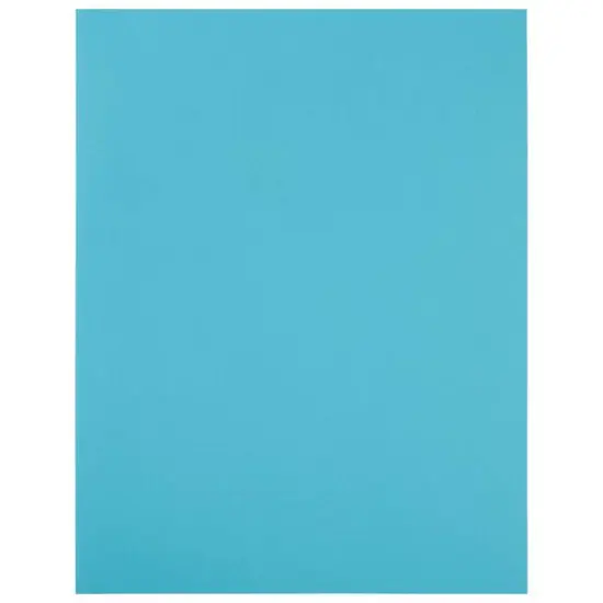 JAM Paper Shipping Labels, 8.5" x 11" Blue {6}