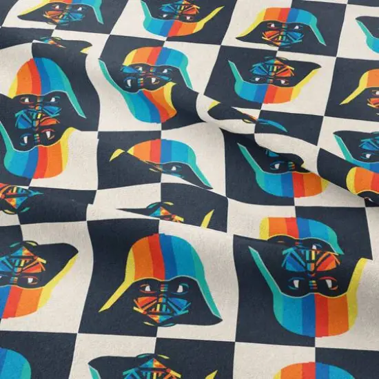 Star Wars&trade; Rainbow Darth Vader Cotton Precut Fabric {4}