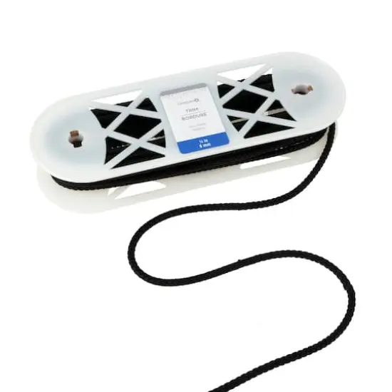 1/4" Black Faux Leather Trim by Celebrate It&reg;  {3}